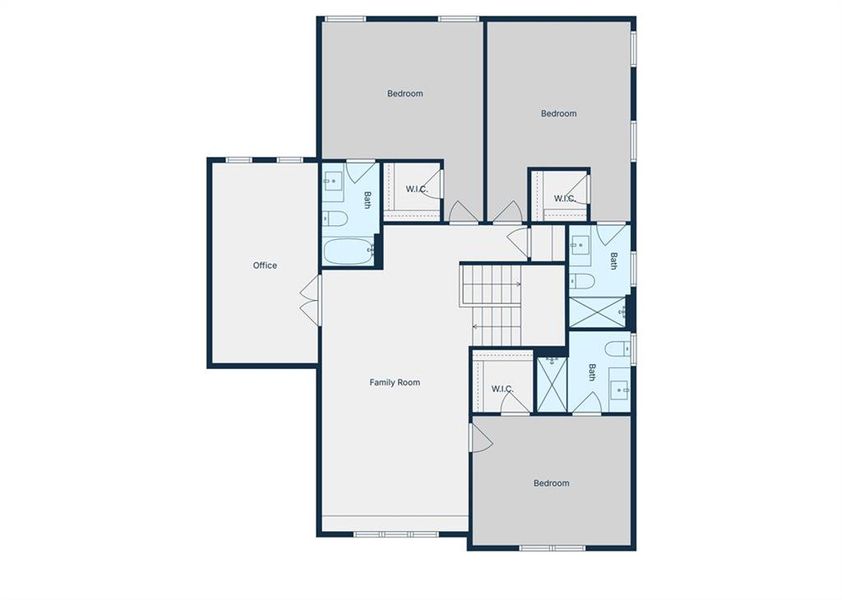 2D floor plan layout of this home in , Acworth, GA (Image 3). 2D floor plan layout of this home in , Acworth, GA (Image 3).