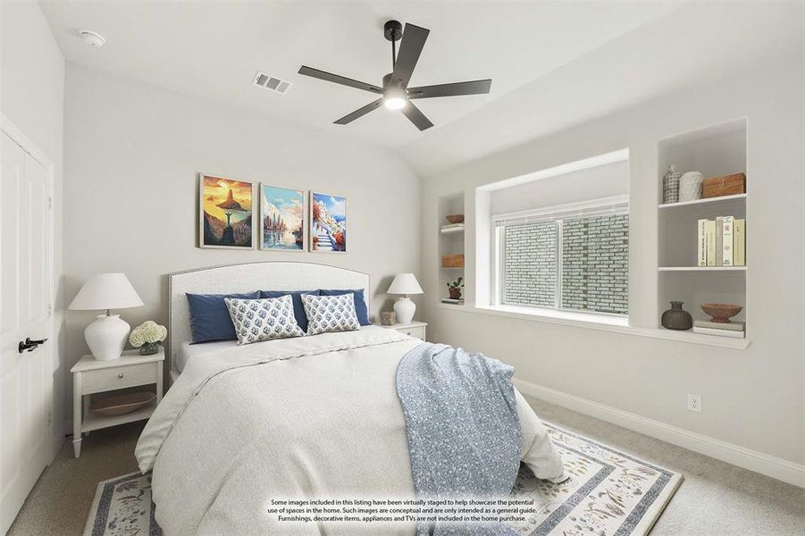 Furnished interior view inside a new home in Legacy Ranch Classic 60, Melissa (Image 5). Furnished interior view inside a new home in Legacy Ranch Classic 60, Melissa (Image 5).