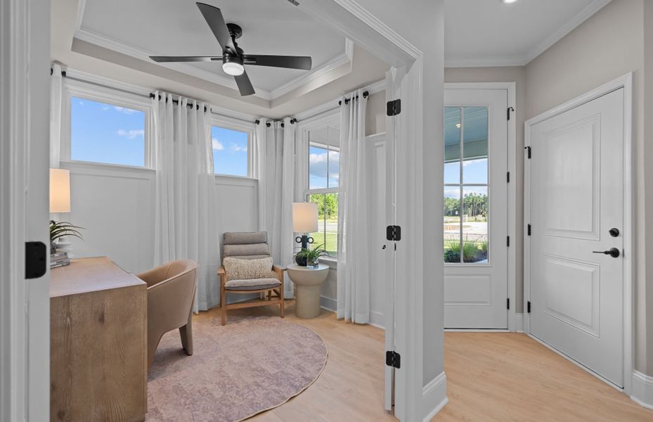 Representative furnished interior of a home built from the Contour by Del Webb in Del Webb Ocean Isle Beach, Shallotte (Image 16).
