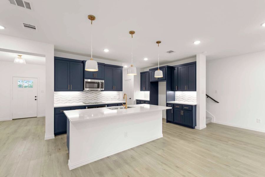 Kitchen featuring the Sapphire Collection Kitchen featuring the Sapphire Collection