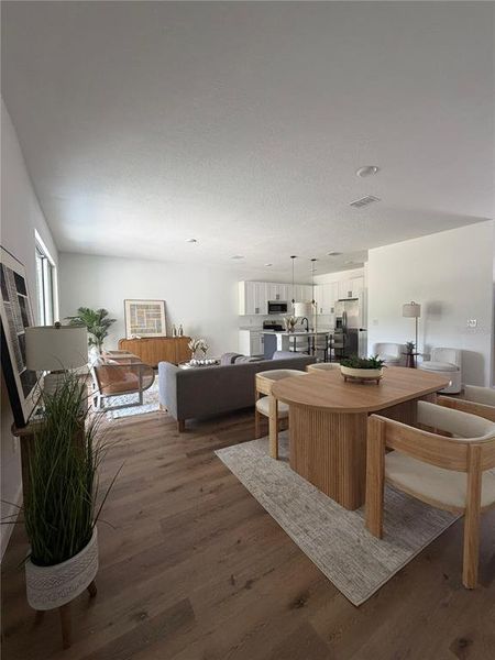 Furnished interior view inside a new home in , Dunnellon (Image 10).