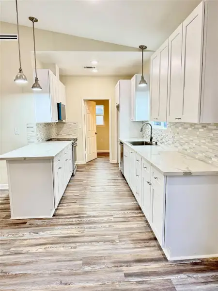 Furnished interior view inside a new home in , Cleveland (Image 4).
