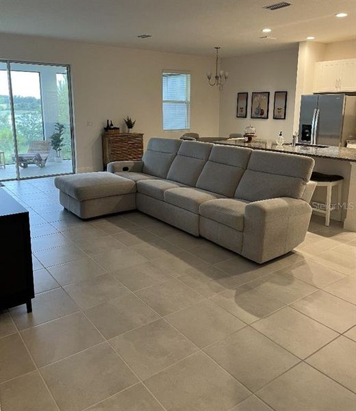 Furnished interior view inside a new home in , Groveland (Image 3). Furnished interior view inside a new home in , Groveland (Image 3).
