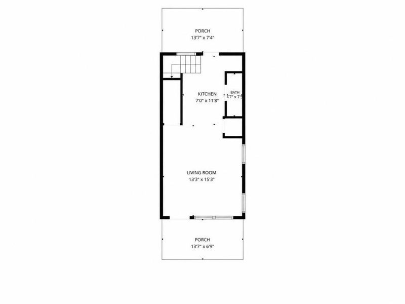 2D floor plan layout of this home in , Cleveland, GA (Image 5). 2D floor plan layout of this home in , Cleveland, GA (Image 5).