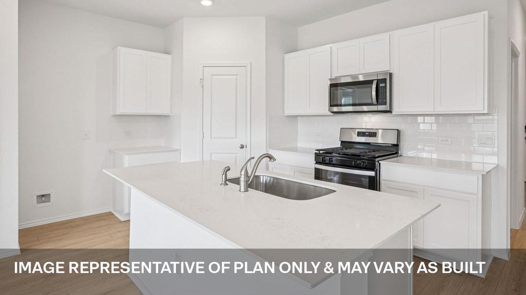 Furnished interior view inside a new home in Carillon, Manor (Image 5).