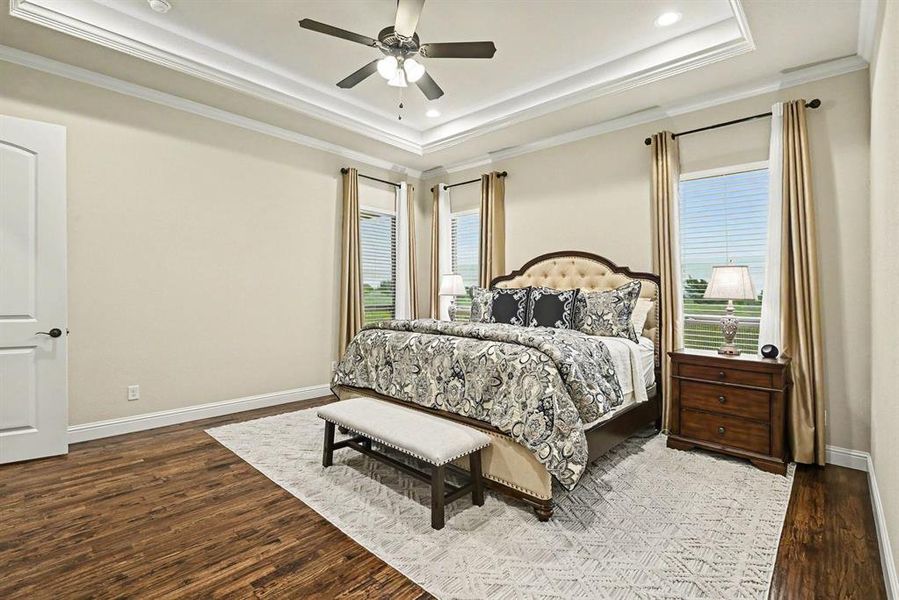 Furnished interior view inside a new home in , Weatherford (Image 11).