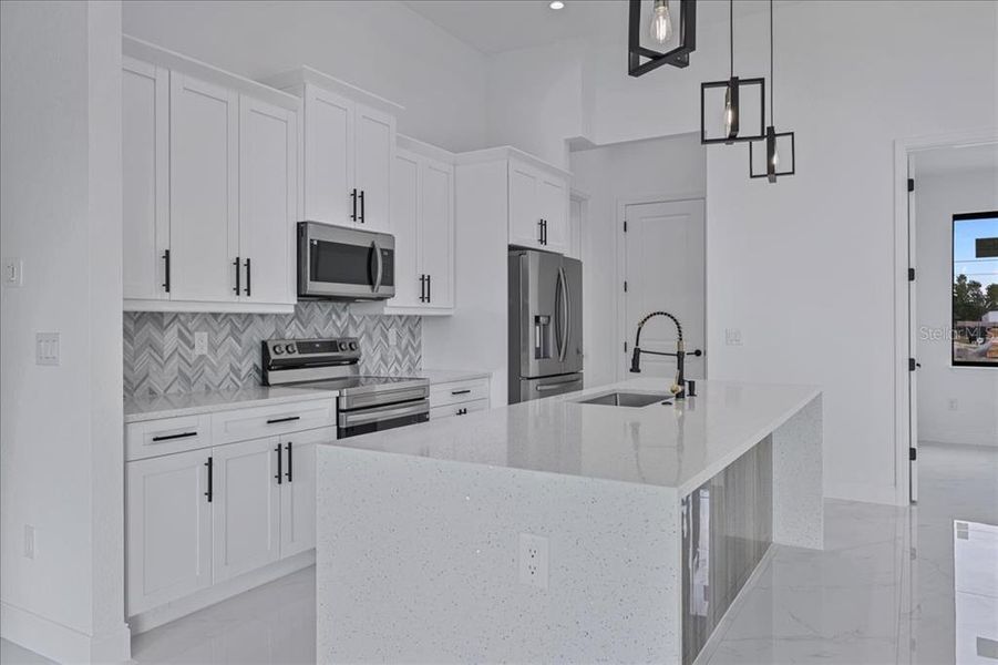 Furnished interior view inside a new home in , Cape Coral (Image 14).