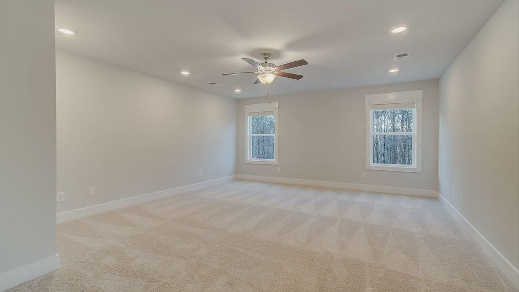 Representative furnished interior of a home built from the Lauren II by DRB Homes in Saddleridge, Senoia (Image 27). Representative furnished interior of a home built from the Lauren II by DRB Homes in Saddleridge, Senoia (Image 27).