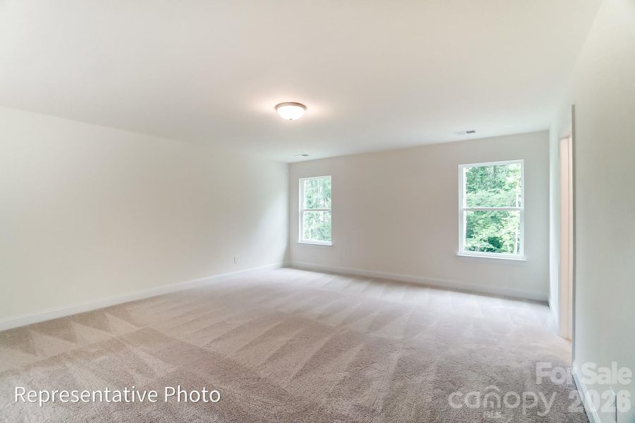 Spacious, unfurnished interior of a new home in Enclave at Riverdale, Huntersville (Image 20).