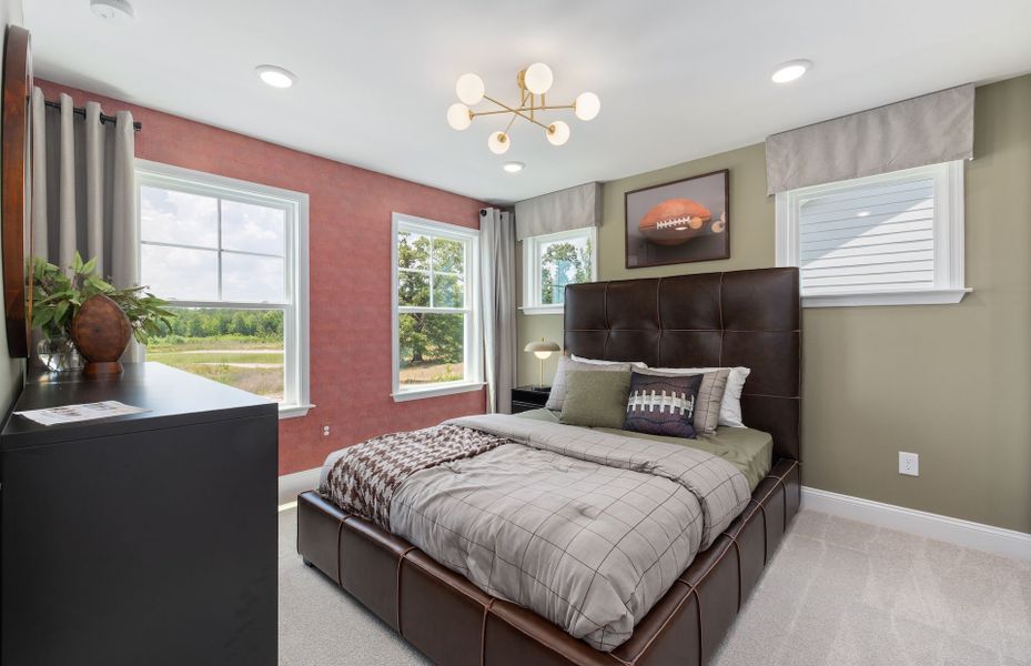 Representative furnished interior of a home built from the Continental by Pulte Homes in The Preserve at Marks Creek, Knightdale (Image 14). Representative furnished interior of a home built from the Continental by Pulte Homes in The Preserve at Marks Creek, Knightdale (Image 14).