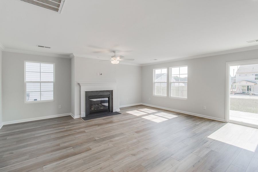 Spacious, unfurnished interior of a new home in Ellington, Elgin (Image 18). Spacious, unfurnished interior of a new home in Ellington, Elgin (Image 18).