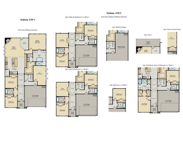 Sedona A10-1 Floor Plan