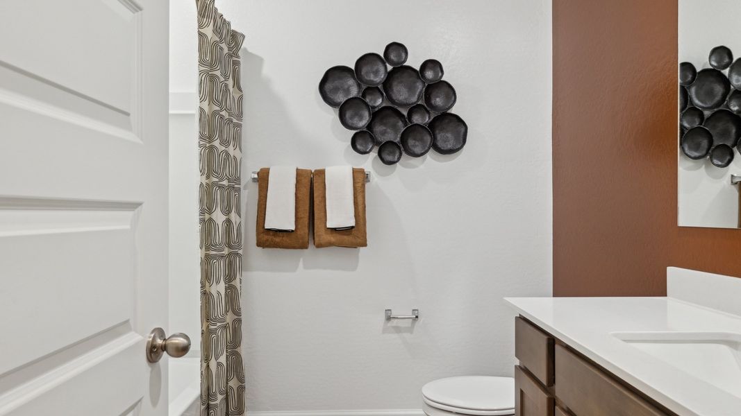 Furnished interior view inside a new home in Quail Ranch, San Tan Valley (Image 19). Furnished interior view inside a new home in Quail Ranch, San Tan Valley (Image 19).