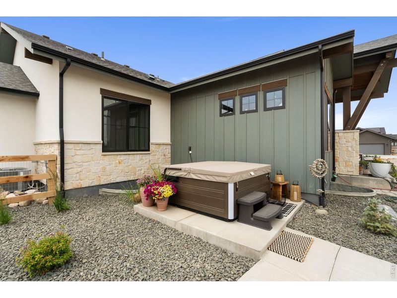 Exterior details and patio area of a home in , Windsor (Image 4).