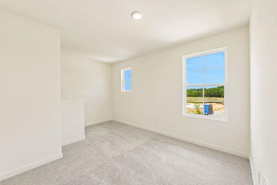 Spacious, unfurnished interior of a new home in Kinsale, Macon (Image 11). Spacious, unfurnished interior of a new home in Kinsale, Macon (Image 11).