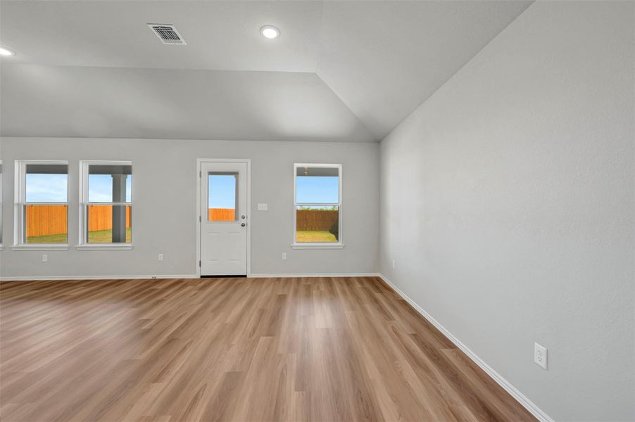 Spacious, unfurnished interior of a new home in Carillon, Manor (Image 13).