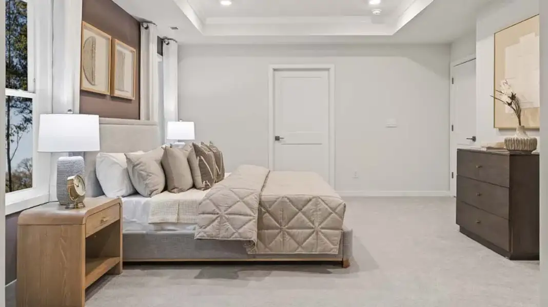 Furnished interior view inside a new home in Laurelbrook, Sherrills Ford (Image 24). Furnished interior view inside a new home in Laurelbrook, Sherrills Ford (Image 24).