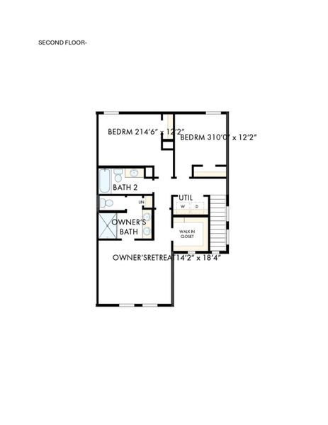 Floor Plan - 2nd Floor