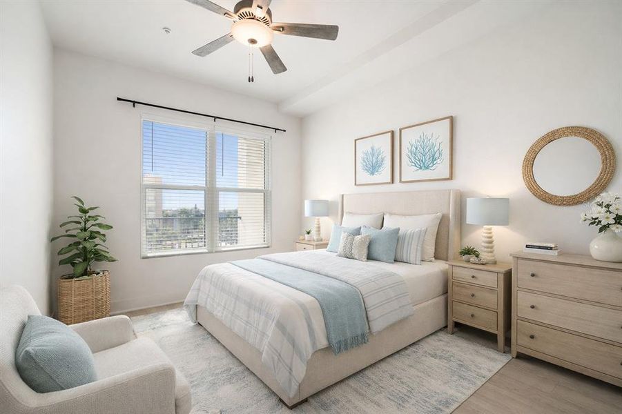 Furnished interior view inside a new home in , Madeira Beach (Image 20).