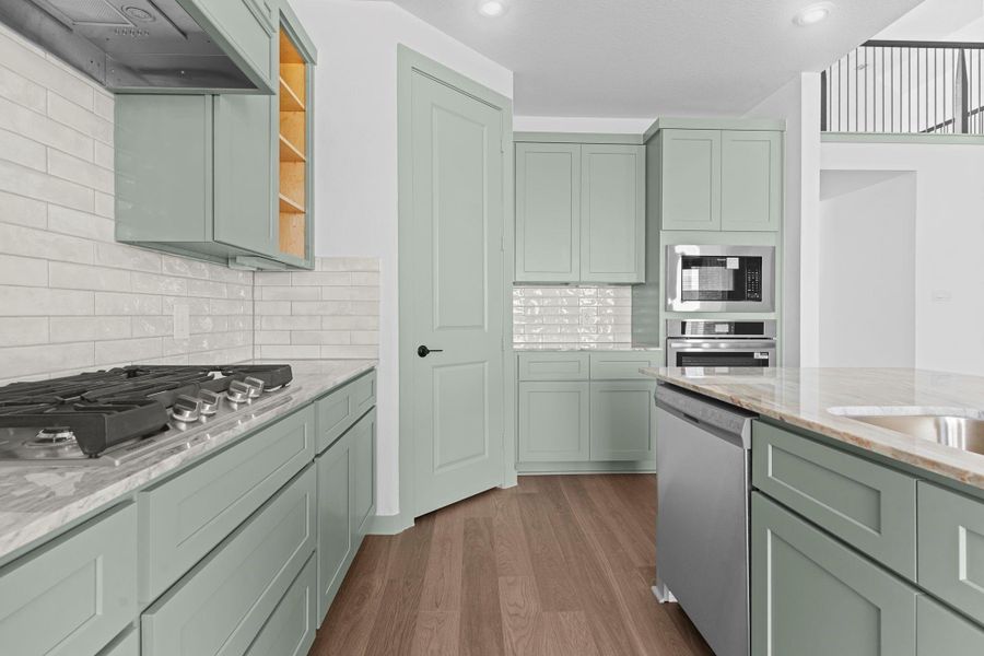 Furnished interior view inside a new home in Westland Ranch 50' Homesites, League City (Image 17).