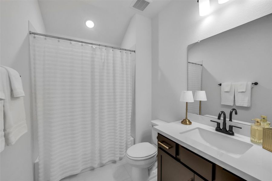 Furnished interior view inside a new home in Elyson 45' & 70', Cypress (Image 32).