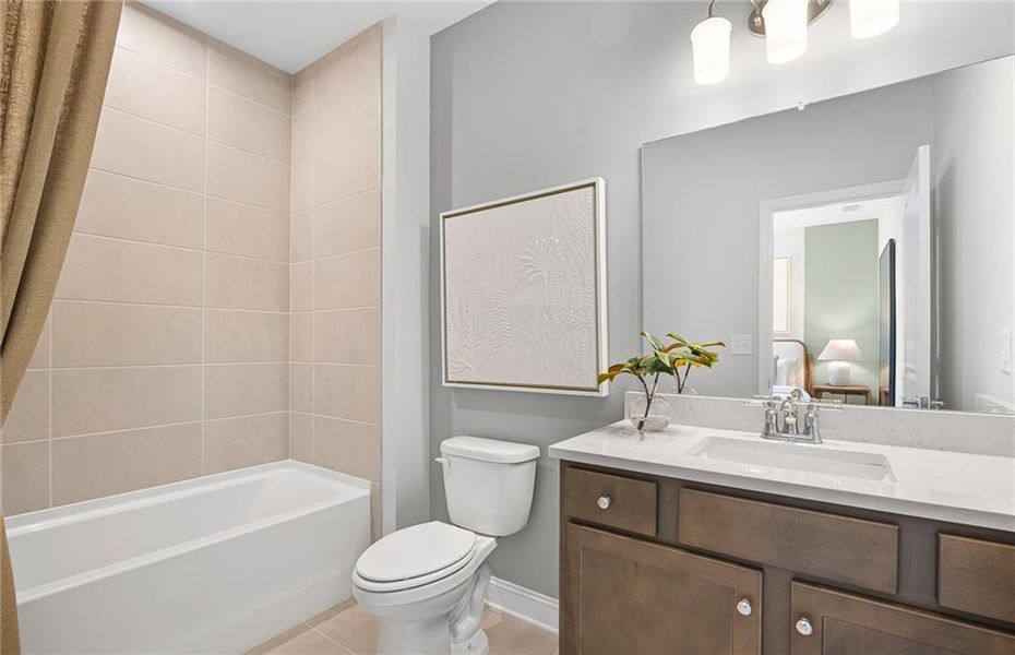 Furnished interior view inside a new home in Overland, Locust Grove (Image 18).