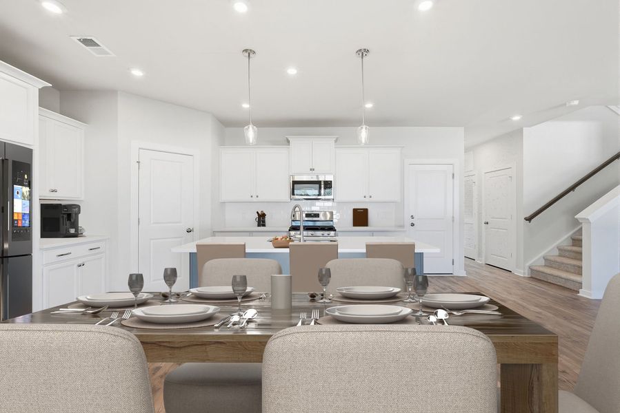Representative furnished interior of a home built from the The Yardley by Stanley Martin Homes in Old Charleston Acres, Pelion (Image 4).