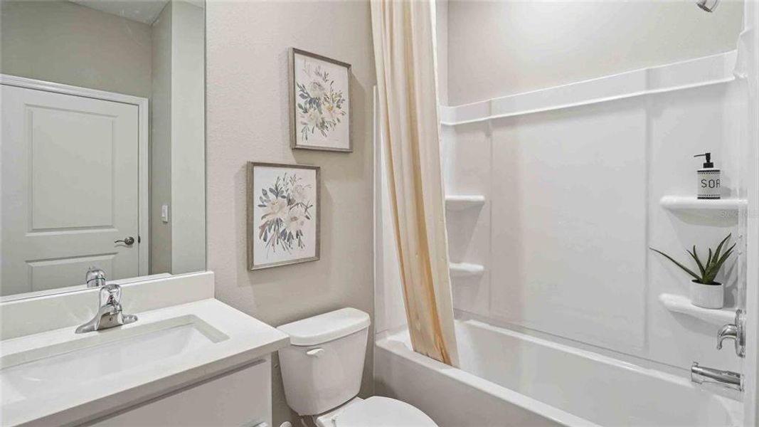 Furnished interior view inside a new home in Avalon Woods, Newberry (Image 16).