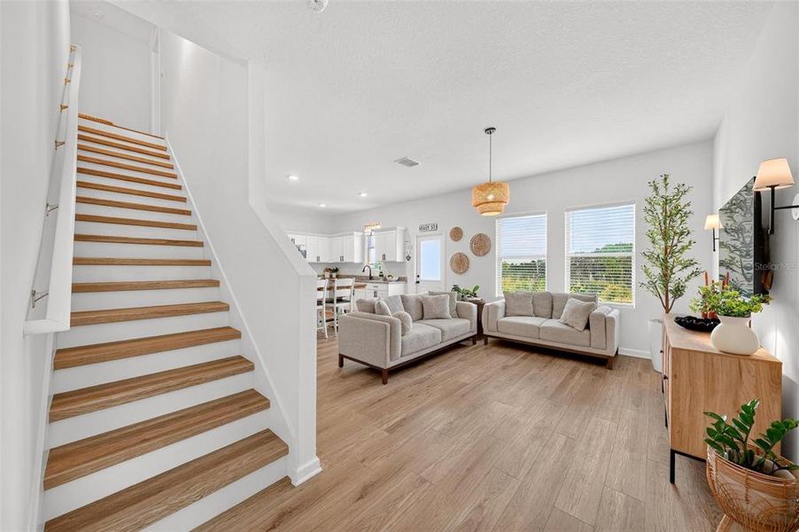 Furnished interior view inside a new home in , Groveland (Image 35).