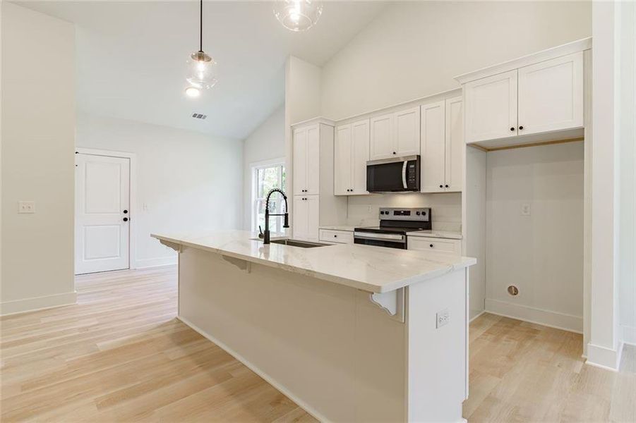 Furnished interior view inside a new home in , Murrayville (Image 7).