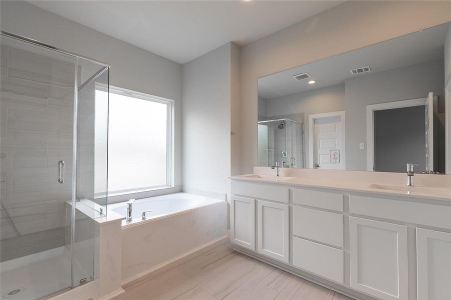 Furnished interior view inside a new home in Morton Creek Ranch, Katy (Image 6).