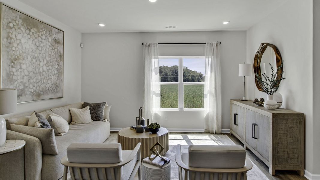 Furnished interior view inside a new home in Bailey Park, Fayetteville (Image 24).