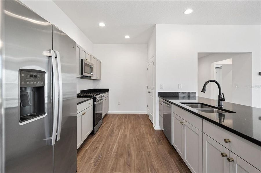 Furnished interior view inside a new home in , The Villages (Image 8).