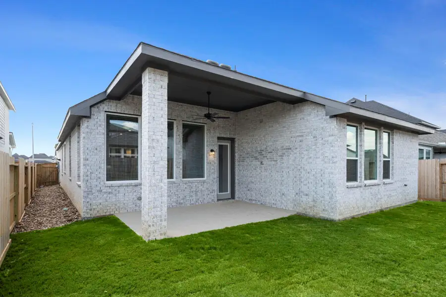 Exterior details and patio area of a home in Jubilee, Hockley (Image 3).