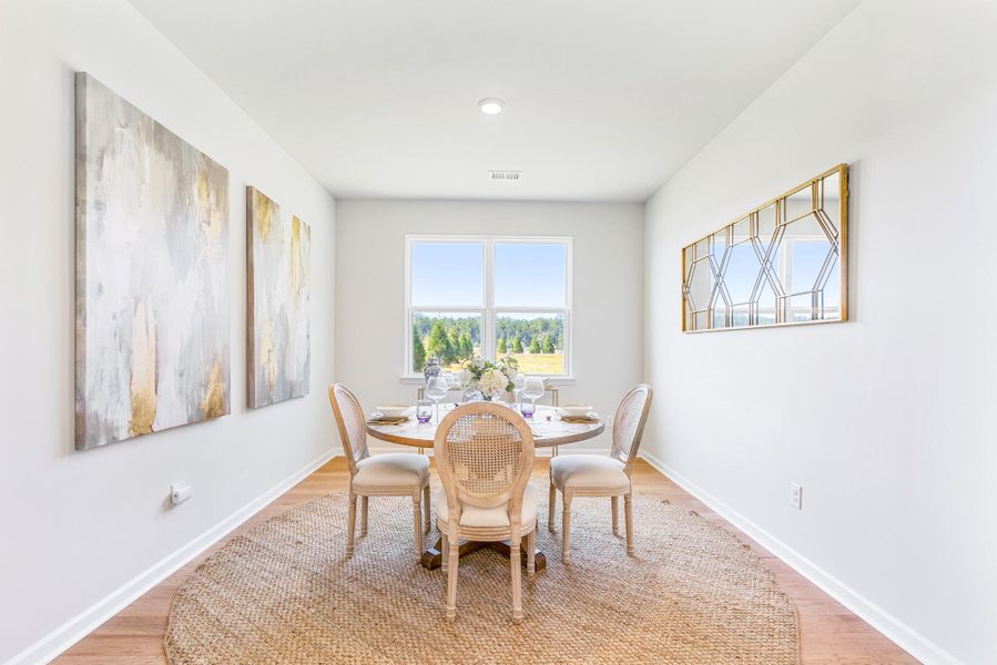 Furnished interior view inside a new home in Rivers Reach, Yemassee (Image 8).