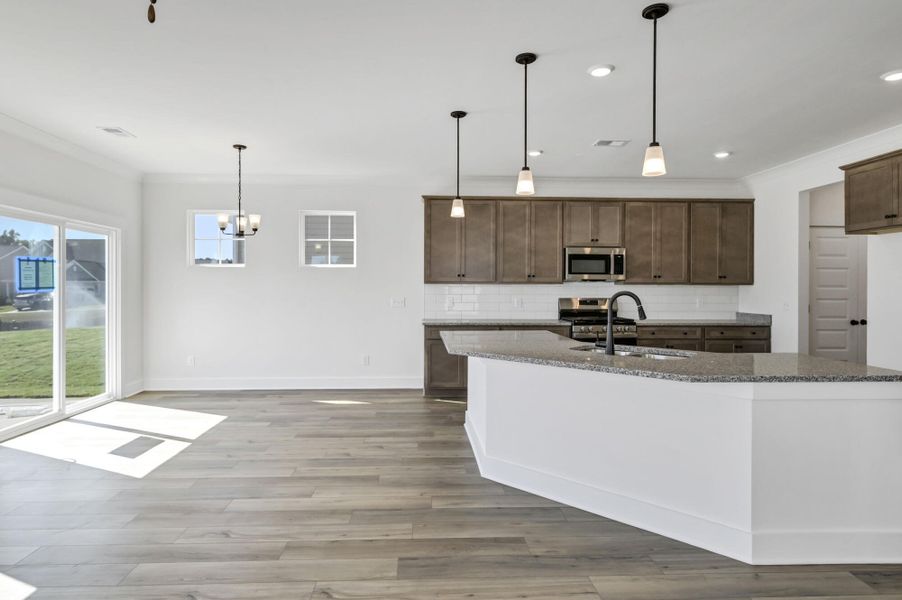 Furnished interior view inside a new home in Ashton Lakes, Lexington (Image 12).