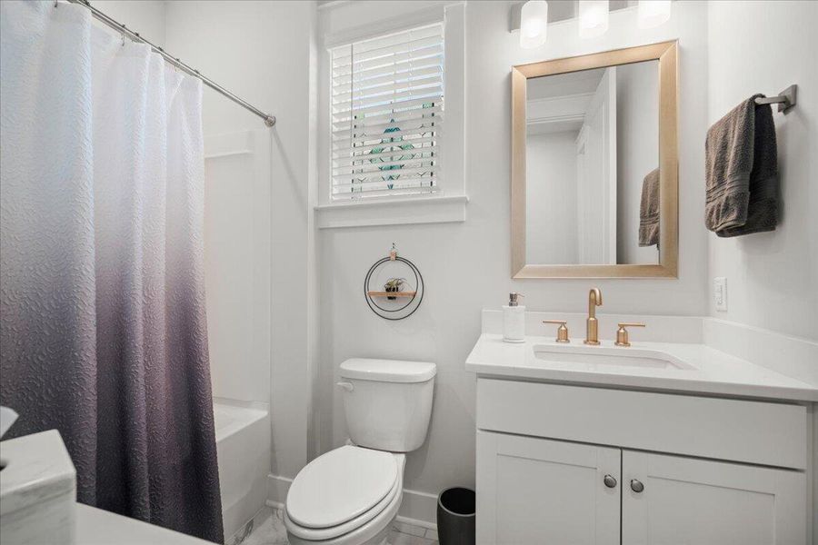 Furnished interior view inside a new home in K. Hovnanian's® Four Seasons at Lakes of Cane Bay, Summerville (Image 38).