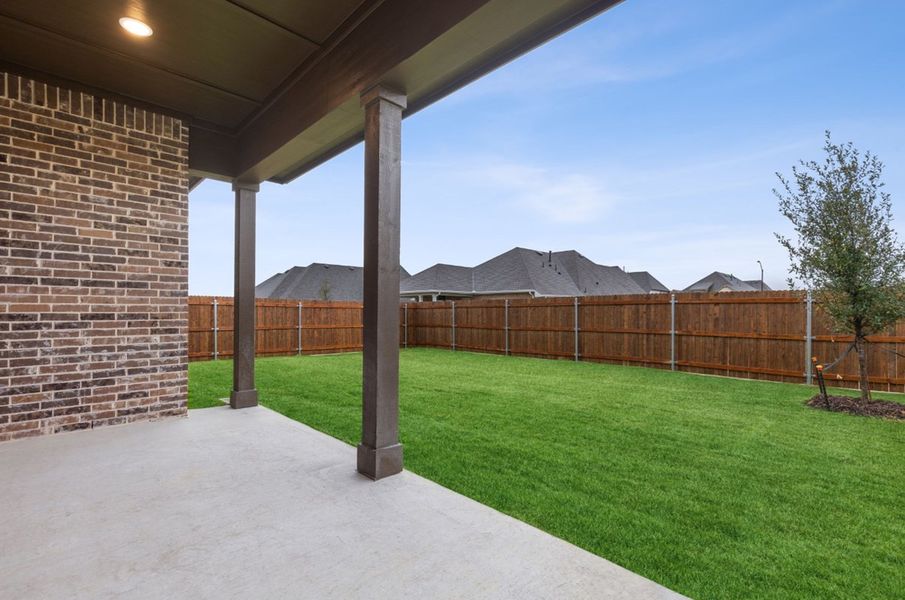 The Paseo - Covered Porch