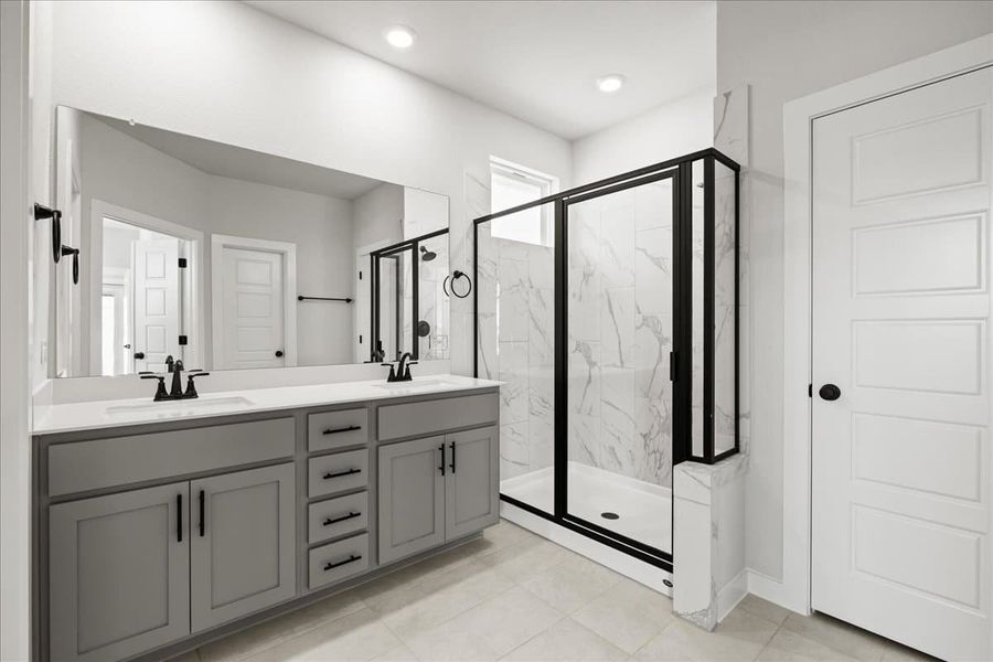 Furnished interior view inside a new home in Trace, San Marcos (Image 13). Furnished interior view inside a new home in Trace, San Marcos (Image 13).