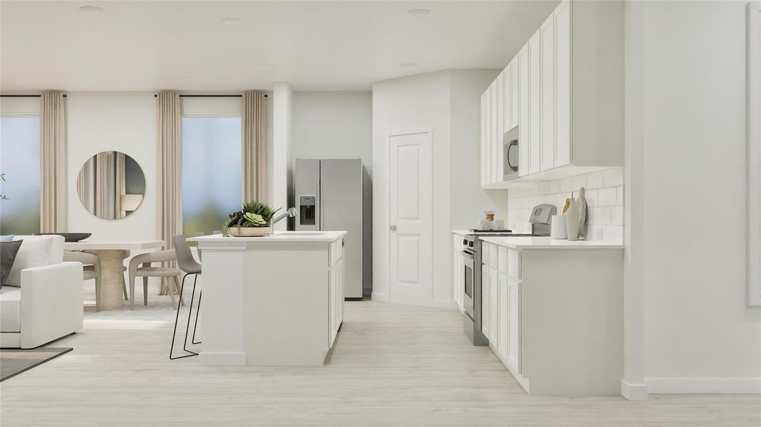 Furnished interior view inside a new home in Pleasant Hill, Bryan (Image 8). Furnished interior view inside a new home in Pleasant Hill, Bryan (Image 8).