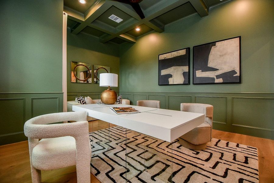 Furnished interior view inside a new home in , Houston (Image 20).