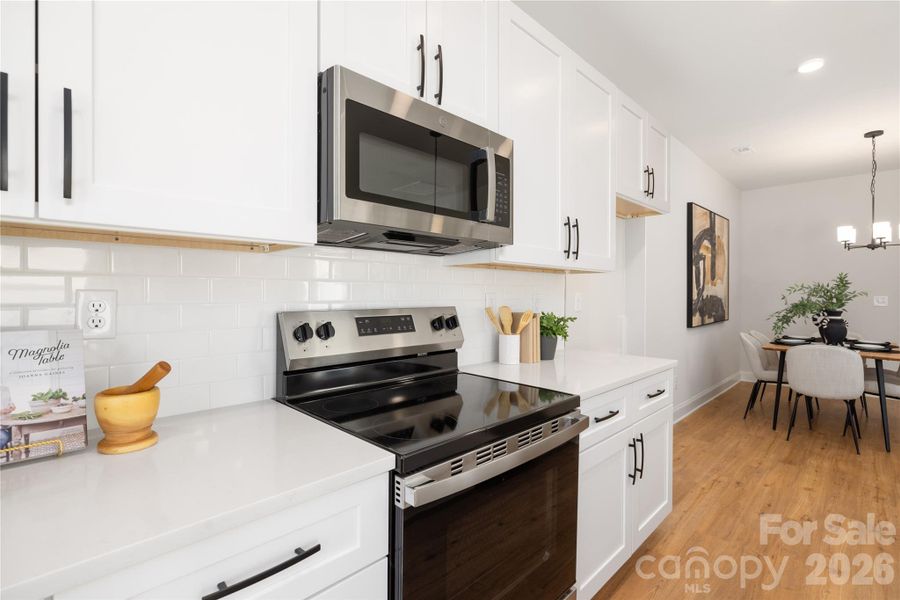 Furnished interior view inside a new home in , Charlotte (Image 9).