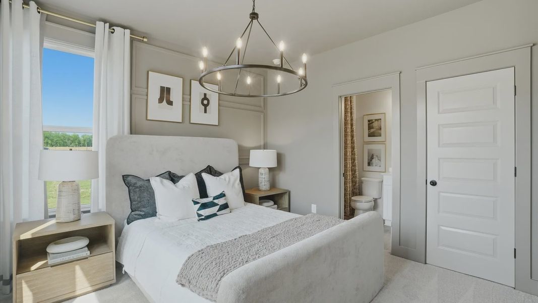 Furnished interior view inside a new home in Northcroft, Loganville (Image 24).