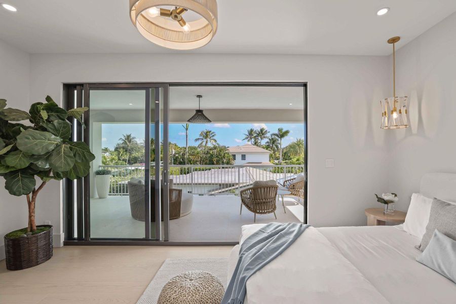 Furnished interior view inside a new home in , Delray Beach (Image 58). Furnished interior view inside a new home in , Delray Beach (Image 58).