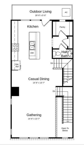 Structural options added include: first-floor guest suite