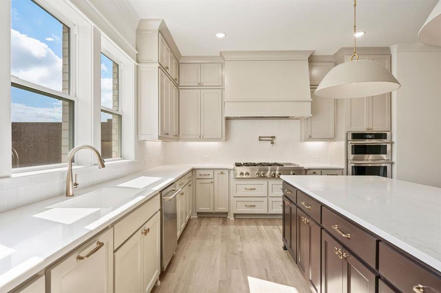 Furnished interior view inside a new home in NorthGlen, Haslet (Image 16).