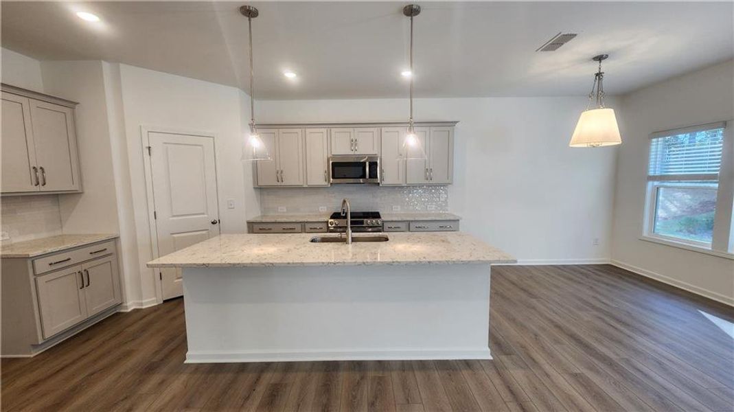 Furnished interior view inside a new home in The Estates at Casteel, Bethlehem (Image 9). Furnished interior view inside a new home in The Estates at Casteel, Bethlehem (Image 9).