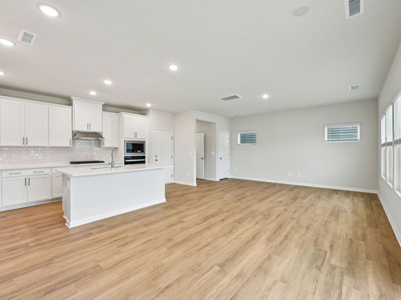 Spacious, unfurnished interior of a new home in Oak Manor - Classic Series, Garner (Image 8).