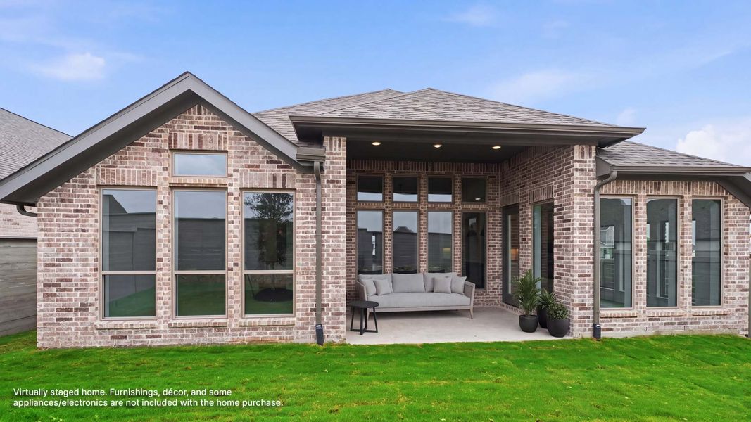 Exterior details and patio area of a home in Ramble, Celina (Image 3). Exterior details and patio area of a home in Ramble, Celina (Image 3).