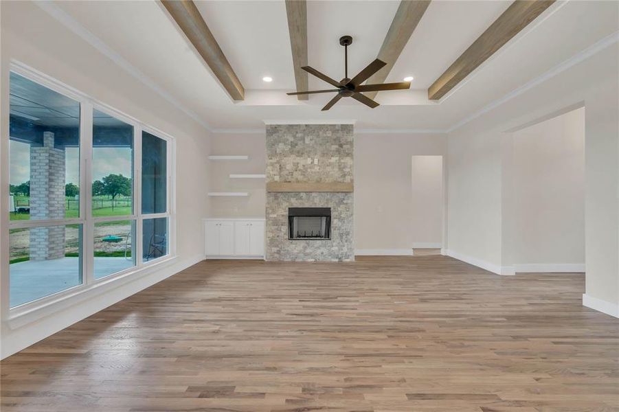 Spacious, unfurnished interior of a new home in , Springtown (Image 25).